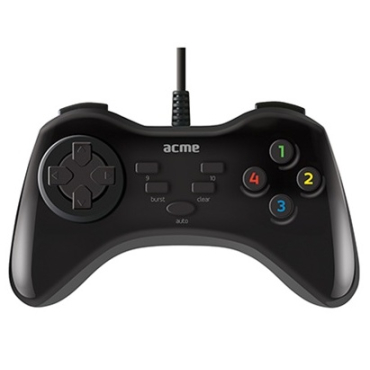 Acme Ενσύρματο Gamepad GS05 για PC Μαύρο