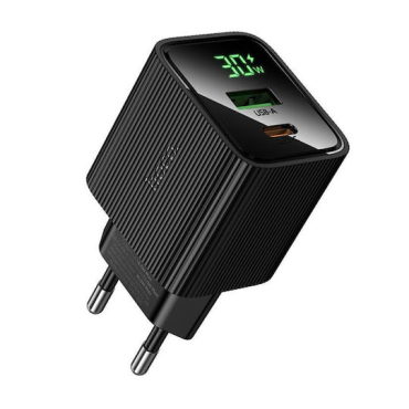Hoco Dual Port Charger 30W USB-A & USB-C CS84A
