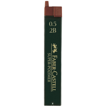 Μύτες μολυβιών 0.5mm. 2B Faber Castell