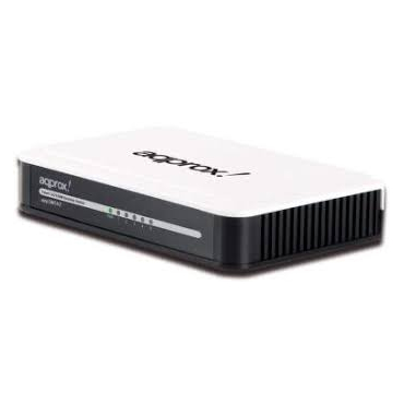 Aqprox Desktop Switch 5-Port 10/100 Mbps Atheros Chipset