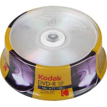 Kodak DVD-R Cake Box 25 Τεμ