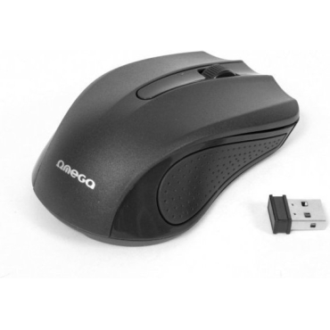 Ωmega Wireless Optical Mouse 1000dpi 2.4ghz OM05BL