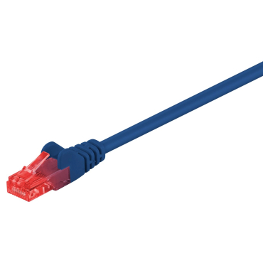 Goobay U/UTP Cat.6 Ethernet Network Cable 5m Blue