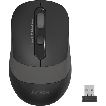 A4tech Ασύρματο Ποντίκι Fstyler Series 2000dpi 4 Πλήκτρα Μαύρο Fg10