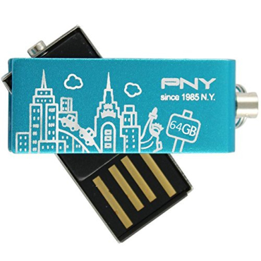 PNY City 8GB USB Stick Blue
