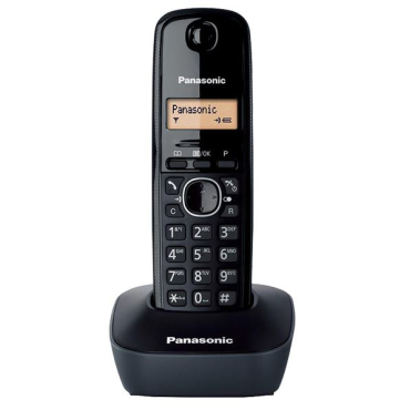 Ασύρματο Τηλέφωνο Panasonic Μαύρο