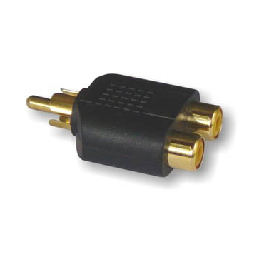 Μετατροπέας RCA male σε 2x RCA female