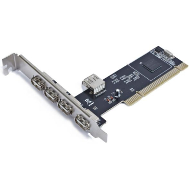 Gembird USB 2.0 PCI Κάρτα 4+1 Port