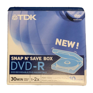 Dvd Rec Tdk 1.4gb 4x 8cm 10 Tem