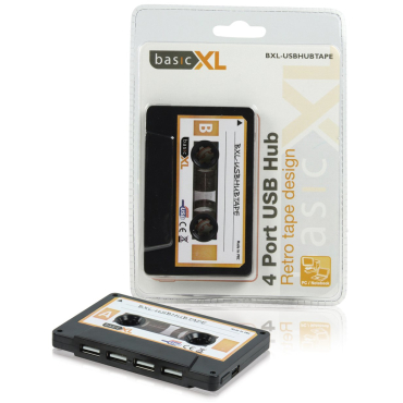 BasicXL Usb 2.0 Hubtape 4Port Usb Tap Jb-109