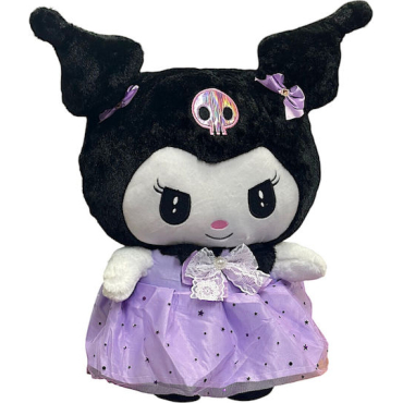 Λούτρινο Kuromi Sanrio 25cm Purple Dress