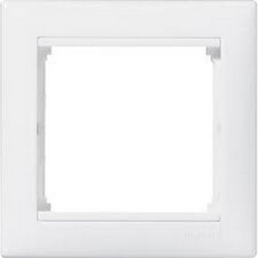 Legrand Πλαισιο 1 Θεσεων Λευκό Σειρά Valena