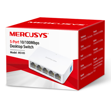 Mercusys Desktop Switch 5-Port 10/100 Mbps Ver.2