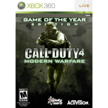 Call of Duty 4: Modern Warfare Platinum Xbox 360