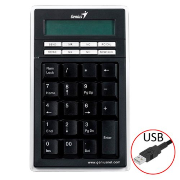 Numpad Pro Genius USB Slim w/Calculator