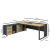 Woodwell Project Γραφείο Με Αναστρέψιμη Γωνία 160x70x75cm Απόχρωση Sonoma - Γκρι