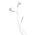Celebrat Earphones Με Μικρόφωνο G27 3.5mm Σύνδεση Φ14mm 1.2m Λευκό
