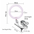 Φωτιστικό Δακτυλίδι LED Ring Lamp Light USB Tripod 2.1m 26cm