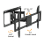 Powertech Επιτοίχια Βάση Τηλεόρασης 37-90 75kg Heavy Duty Full Motion