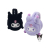 Sanrio Kuromi Soft Plush Warmer Earmuff Kuromi Black