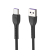 Leewello Φορτιστής με Θύρα USB-A και Καλώδιο USB Type-C 20W Μαύρο