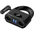 Φορτιστής Αυτοκινήτου 120W με Θύρες 2xUSB & 2xΑναπτήρα Μαύρος