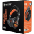 SADES Gaming Headset A6 Over Ear USB, LED Πορτοκαλί