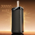 Awei PA-12 Power Bank 30000mAh 22.5W με 2 Θύρες USB-A και Θύρα USB-C Quick Charge 3.0 Μαύρο