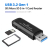 Powertech Card Reader Pt 1112 για Sd Micro Sd Usb 3.2 5gbps Μαύρο