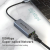 Cabletime Αντάπτορας Δικτύου CT-CML100 USB-C 100Mbps Ethernet Γκρι