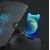 Powertech Cooling Pad for Laptop up to 15.6 with 2 Fans and Lighting