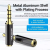Vention 3.5mm Male To 2.5mm Female Audio Adapter Black Metal Type Bfbb0 Venbfbb0