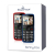 Powertech Κινητό Τηλέφωνο Sentry Eco Dual SIM με μεγάλα πλήκτρα, μπλε